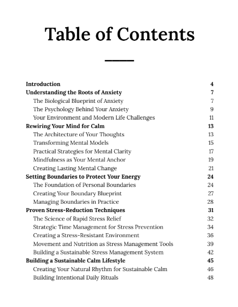 Mastering Inner Calm