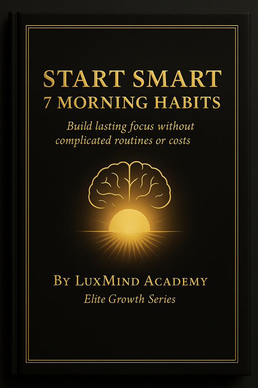 Start Smart: 7 Morning Habits