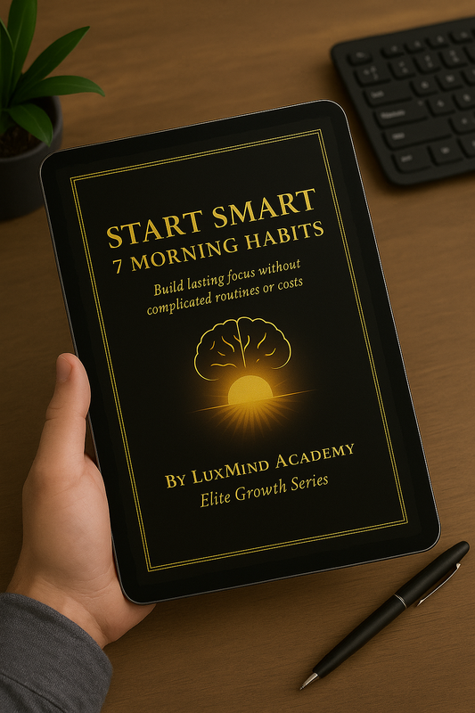 Start Smart: 7 Morning Habits