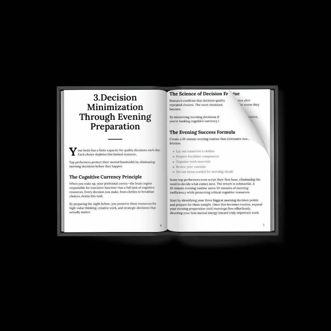 Start Smart: 7 Morning Habits