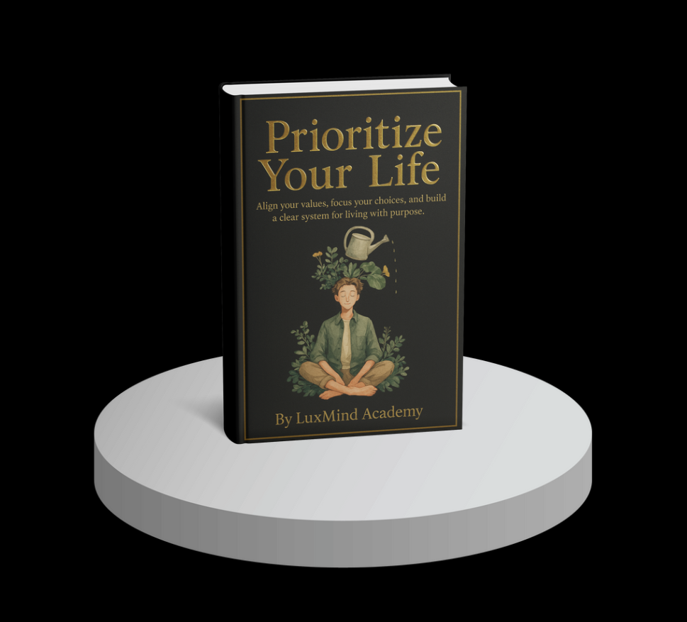 Prioritize Your Life